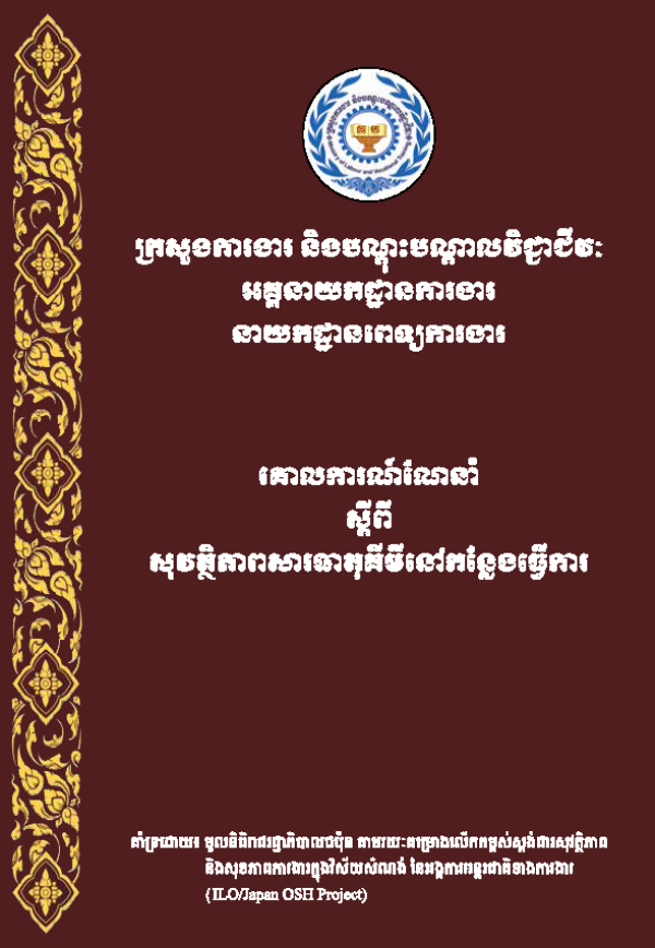 គោលការណ៍​ណែនាំ ស្ដីពី​សុវត្ថិភាព​សារធាតុ​គីមី​នៅ​កន្លែងធ្វើការ