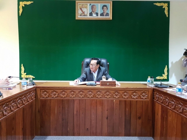 ពិធីសំណសំណាល ផ្ដល់អនុសាសន៍ណែនាំ និងផ្ដល់ថវិកាឧបត្ថម្ភគាំទ្រចំពោះប្រតិភូយុវជនកម្ពុជា ដែលត្រូវចូលរួមក្នុងកម្មវិធីនាវាយុវជនអាស៊ីអាគ្នេយ៍ និងជប៉ុនលើកទី៤៣ ឆ្នាំ២០១៦