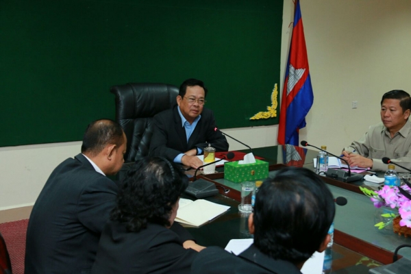 ប្រឹក្សាសហភាពសហព័ន្ធសហជីពជាតិកម្ពុជា ចូលជួបរាយការណ៍អំពីសកម្មភាពការងារ និងទទួលអនុសាសន៍