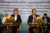 សន្និសីទបិទគម្រោងស្តីពី៖ &rdquo;ការគាំទ្រដល់ការអភិវឌ្ឍជំនាញ និងការងារ របស់យុវជននៅកម្ពុជា និងពិធីសម្ពោធមជ្ឈមណ្ឌលការងារចល័ត&rdquo;