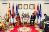 ឯកឧត្តមបណ្ឌិត អុិត សំហេង ទទួលជួបពិភាក្សាការងារជាមួយឯកអគ្គរដ្ឋទូតវិសាមញ្ញ និងពេញសមត្ថភាពសាធារណរដ្ឋសហព័ន្ធនីហ្សេរីយ៉ាប្រចាំកម្ពុជា