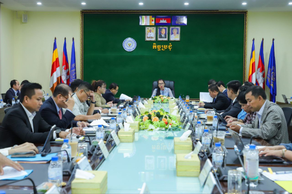 កិច្ចប្រជុំពិនិត្យវឌ្ឍនភាពការងាររបស់គណៈកម្មការជាតិត្រួតពិនិត្យការអនុវត្តអនុសញ្ញាអន្តរជាតិខាងការងារដែលកម្ពុជាបានផ្តល់សច្ចាប័ន