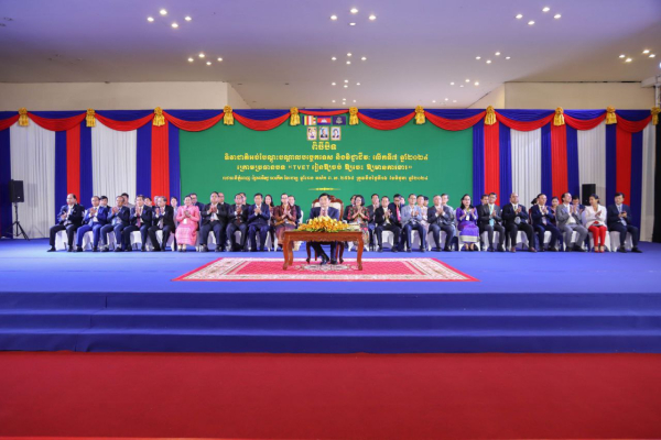 រដ្ឋមន្ត្រីក្រសួងការងារអញ្ជើញប្រកាសបិទទិវាជាតិបណ្តុះបណ្តាលបច្ចេកទេស និងវិជ្ជាជីវៈ លើកទី៧