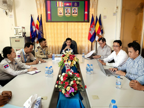 ក្រសួងការងារចុះពិនិត្យ តាមដាន និងវាយតម្លៃការអនុវត្តកម្មវិធី TVET នៅមជ្ឈមណ្ឌលបណ្តុះបណ្តាលវិជ្ជាជីវៈខេត្តឧត្តរមានជ័យ