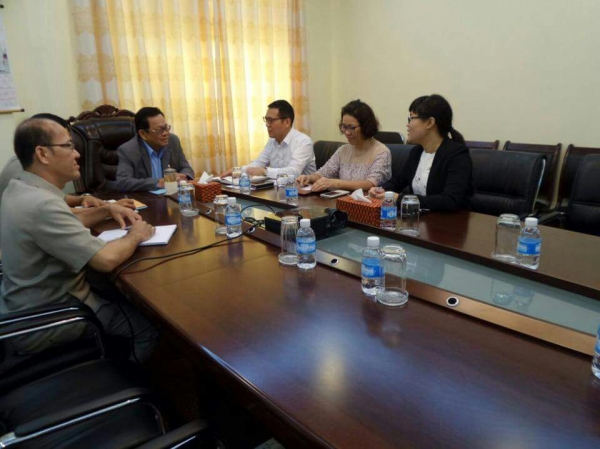 អគ្គនាយកក្រុមហ៊ុនតំបន់សេដ្ឋកិច្ចពិសេសក្រុងព្រះសីហនុ ចូលជួបសម្តែងការគួរសម និងថ្លែងអំណរគុណ