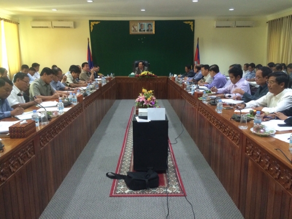 កិច្ច​ប្រជុំ​៩​ខែ ដើម​ឆ្នាំ​២០១៥​របស់​បញ្ជា​ការ​ឯកភាព​ក្រុម​អធិការ​​កិច្ច​តែ​មួយ​