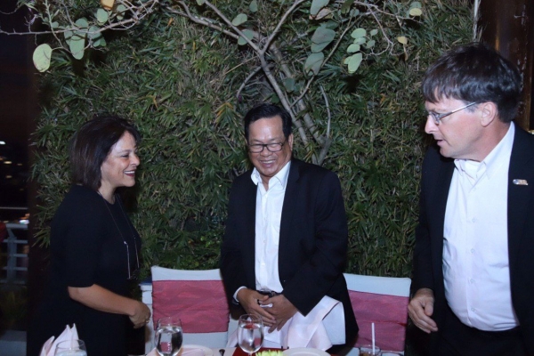 ត្រីភាគី រៀបចំកម្មវិធីជប់លាងអាហារពេលល្ងាច  ជាការរឹតចំណងសាមគ្គីភាព និងកិច្ចសហប្រតិបត្តិការដ៏ល្អជាមួយគ្នាកន្លងមក