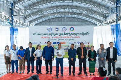 ពិព័រណ៍ការងារ សន្តិសុខសង្គម និងបណ្តុះបណ្តាលវិជ្ជាជីវៈ សម្រាប់បងប្អូនអតីតពលករមកពីប្រទេសថៃនៅស្រុកមង្គលបូរី ខេត្តបន្ទាយមានជ័យ ដោយនាំមកនូវឱកាសការងាររាប់ពាន់កន្លែង