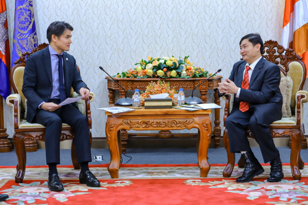 ឯកឧត្តមរដ្ឋន្ត្រីស្នើទីភ្នាក់ងារ JICA បន្តការបណ្តុះបណ្តាលបច្ចេកទេសវិជ្ជាជីវៈ ដើម្បីជំរុញកំណើនសេដ្ឋកិច្ចកម្ពុជាឱ្យឈានដល់៧%ឡើងវិញ