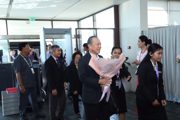 គណៈប្រតិភូ នៃមន្ត្រីជាន់ខ្ពស់ការងារឡាវ មីយ៉ាន់ម៉ា ថៃ និងវៀតណាម អញ្ជើញមកដល់ទឹកដីអង្គរសៀមរាប