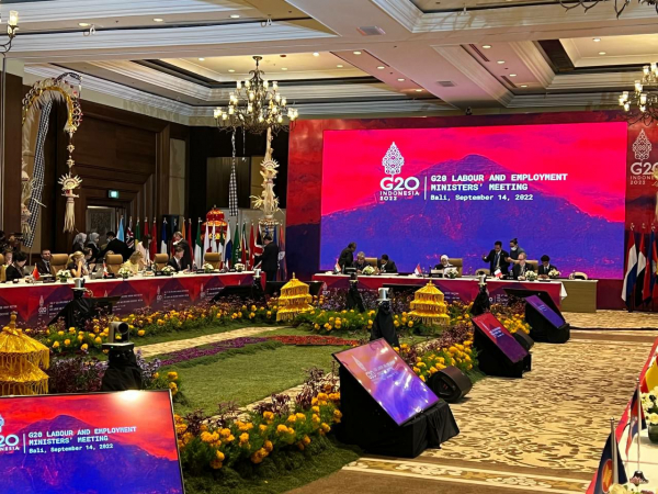 រដ្ឋមន្ត្រីក្រសួងការងារ ដឹកនាំគណៈប្រតិភូចូលរួមក្នុងកិច្ចប្រជុំរដ្ឋមន្រ្តីការងារ និងមុខរបរ ប្រទេស G20