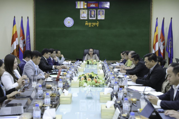 គណៈកម្មការជាតិត្រួតពិនិត្យការអនុវត្តអនុសញ្ញាអន្តរជាតិខាងការងារដែលកម្ពុជាបានផ្តល់សច្ចាប័ន បើកកិច្ចប្រជុំពិនិត្យលើវឌ្ឍនភាពការងារ