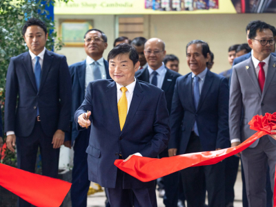 ឯកឧត្តម ហេង សួរ អញ្ជើញជាអធិបតីក្នុងពិធីសម្ពោធដាក់ឱ្យដំណើរការជាផ្លូវការ មជ្ឈមណ្ឌលបណ្តុះបណ្តាលជំនាញតោន និងបាញ់ថ្នាំ ហុងដា ខា ហាកាតា នៅវិទ្យាស្ថានបច្ចេកទេសឧស្សាហកម្ម (ITI)