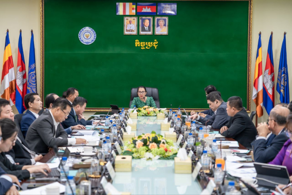 គណៈកម្មការជាតិត្រួតពិនិត្យការអនុវត្តអនុសញ្ញាអន្តរជាតិខាងការងារ បើកកិច្ចប្រជុំពិនិត្យ និងពិភាក្សាលើវឌ្ឍនភាពការងារ