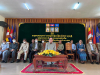 ឯកឧត្តមបណ្ឌិត អុិត សំហេង ថ្នាក់ដឹកនាំគណៈប្រតិភូ ចុះសួរសុខទុក្ខ និងនាំយកអំណោយចែកជូននាយទាហាន នាយទាហានរង ពលទាហាននៃកងពលតូចអន្តរាគន៍លេខ៧