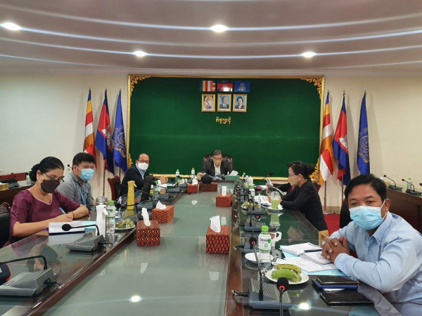 កិច្ចប្រជុំរបស់ខ្លួនជាលើកទី២របស់ គណៈកម្មការសម្របសម្រួលត្រីភាគីប្រយុទ្ធនឹងជំងឺអេដស៍ និងគ្រឿងញៀននៅកន្លែងធ្វើការ (TCC)