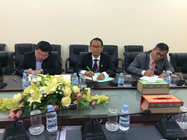 ជំនួបពិភាក្សាការងារ ជាមួយក្រុមការងារបច្ចេកទេស របស់អង្គការអន្តរជាតិខាងការងារ (ILO)