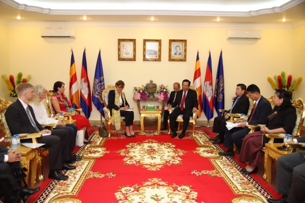 ឯកឧត្តម អ៊ិត សំហេង៖ គម្រោង គាំទ្រដល់ការអភិវឌ្ឍជំនាញ និងការងារ របស់យុវជននៅកម្ពុជា មានតម្លៃធំធេងណាស់ ក្នុងការស្វែងរកការងារ និងជំនាញវិជ្ជាជីវៈមួយដ៏ពិតប្រាកដ ដល់យុវជន