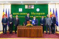 ដៃគូយុទ្ធសាស្ត្ររវាងក្រសួងការងារ និងក្រុមហ៊ុនឈានមុខចិន Huibo Robotics នឹងប្រែក្លាយកម្ពុជាឱ្យទៅជាមជ្ឈមណ្ឌលផលិតឆ្លាតវៃ និងការបណ្តុះបណ្តាលផ្នែករ៉ូបូតក្នុងតំបន់