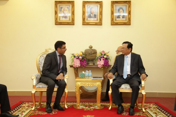 ឥណ្ឌាមានបំណងជួយកម្ពុជាក្នុងការបណ្ដុះបណ្ដាលវិជ្ជាជីវៈដល់យុវជន លើវិស័យទេសចរណ៍ សុខាភិបាល បច្ចេកវិទ្យា